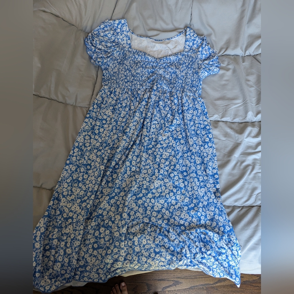 Maternity milk maid dress